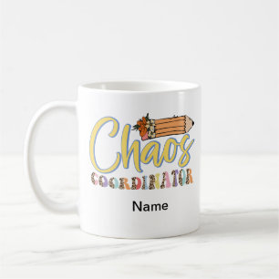 Taza De Café Coffee Mug, profesor divertido y personalizado