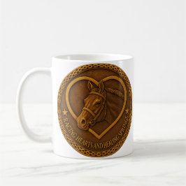 Taza De Café Coffee Mug Racing Hearts and Healing Springs 