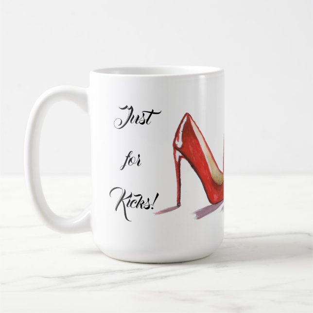 Taza De Café Coffee Mug - Solo para patadas (Izquierda)