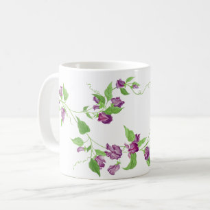 Taza De Café Coffee Mug-Sweet Peas