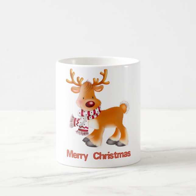 Taza De Café Coffee Mug | Tea Mug | Feliz Navidad (Centro)