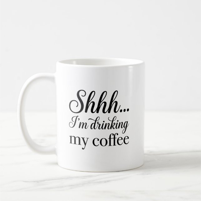 Taza De Café Coffee Mug Unique Gift for coffee lovers  (Izquierda)
