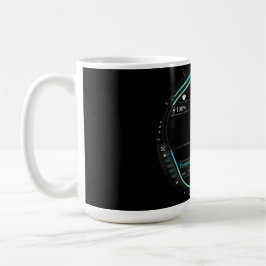 Taza De Café Coffee Mug with a Humorous Digital Design