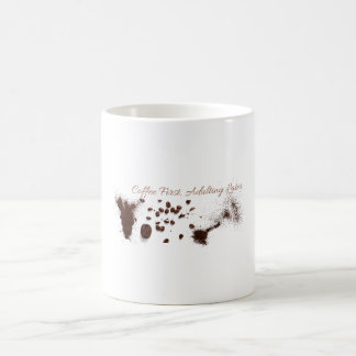 Taza De Café Coffee Mug with Design.