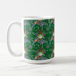 Taza De Café coffee mug with festive axolotl