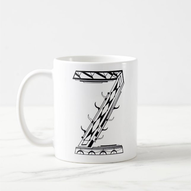 Taza De Café Coffee Mug "Z" (Izquierda)