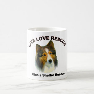 Taza De Café Coffee Mugs & Cups Live Love Rescue