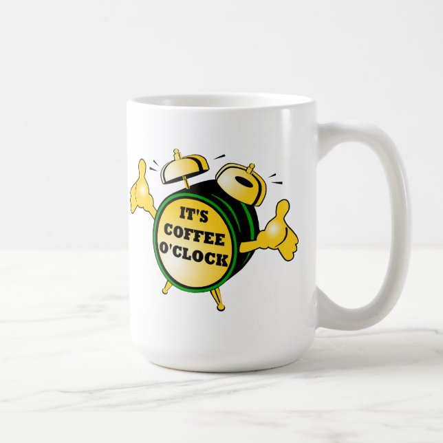 Taza De Café Coffee O'clock Mug (Derecha)