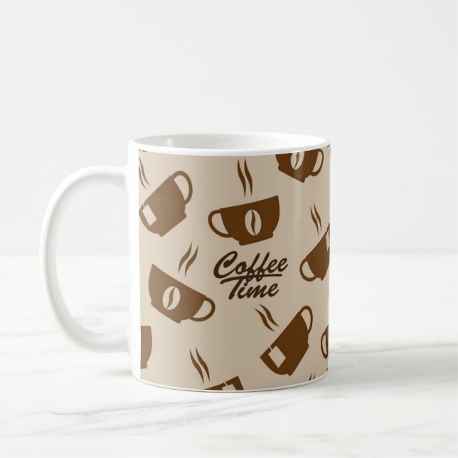 Taza De Café Coffee pattern (Izquierda)