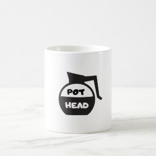 Taza De Café Coffee Pot Head