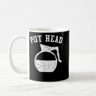 Taza De Café Coffee Pot Head