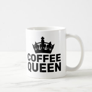TAZA DE CAFÉ COFFEE QUEEN MUGS CUPS