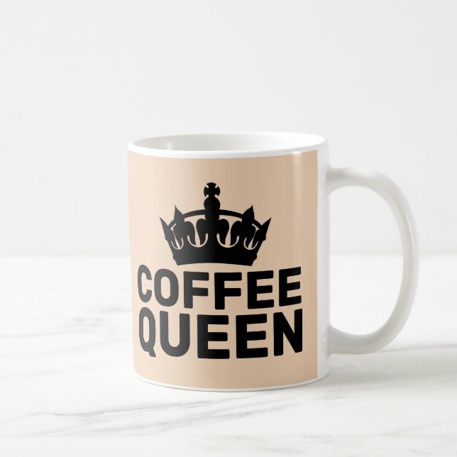 TAZA DE CAFÉ COFFEE QUEEN MUGS CUPS (Derecha)