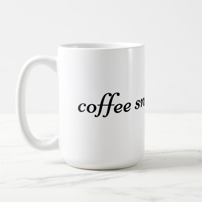 Taza De Café Coffee Snob mug (Izquierda)
