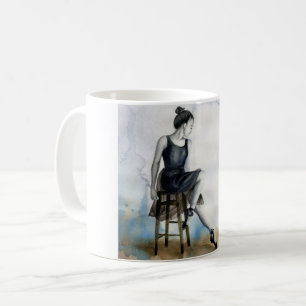 Taza De Café Coffee Tea Hot Cocoa Bailarín Ballerina Mug