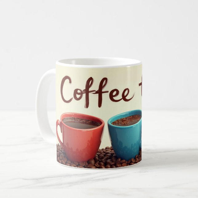 Taza De Café Coffee Time (Anverso izquierdo)