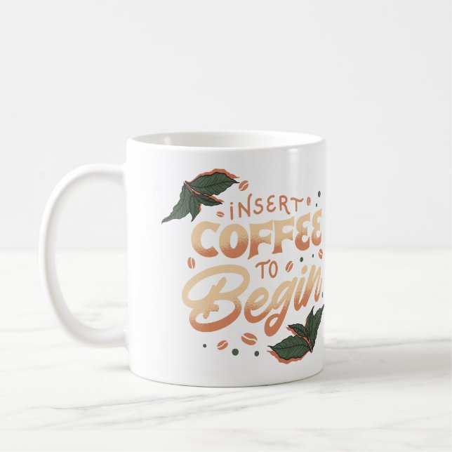 Taza De Café Coffee to Begining (Izquierda)