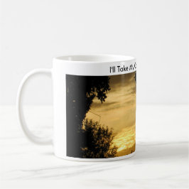 Taza De Café Coffee With A Sunset -
