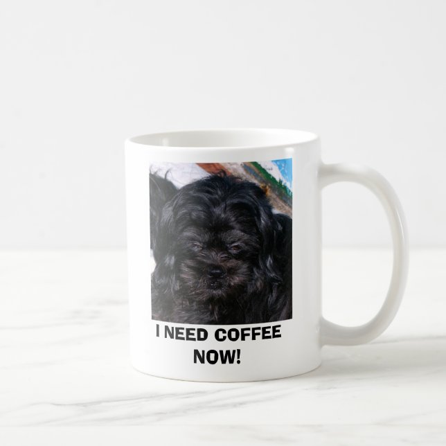 TAZA DE CAFÉ ¡COFFEEHAMISH, AHORA NECESITO EL CAFÉ! (Derecha)