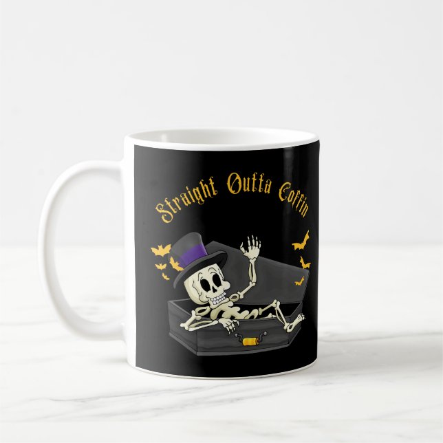 Taza De Café Coffin de salida recta (Izquierda)