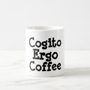 Taza De Café Cogito Ergo Coffee Mug