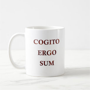 Taza De Café Cogito ergo sum