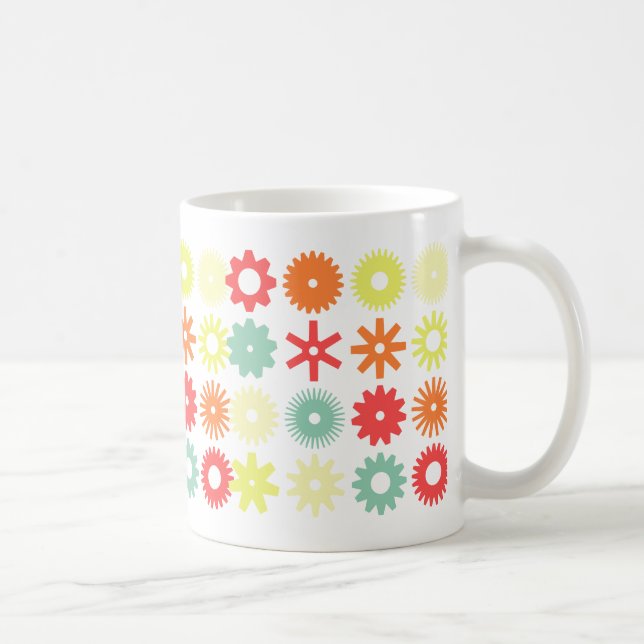 Taza De Café Cogs - Colores 04 (Derecha)