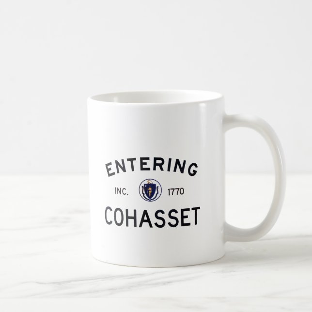 Taza De Café Cohasset que entra (Derecha)