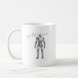 Taza De Café Cohete Espacial Profundo Futurista | Misión Espaci