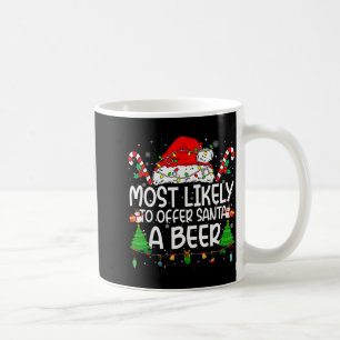 Taza De Café Coincidencia familiar de Navidad Más probable que 