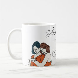 Taza De Café Coincidencia lesbiana personalizada