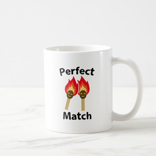 Taza De Café Coincidencia perfecta (Derecha)