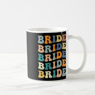 Taza De Café Coincidiendo Con La Novia Preparada Y El Boda Groo