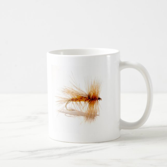 Taza De Café Cojín de pesca de vuelo (Derecha)