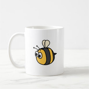 Taza De Café Cojín decorativo Cute Bumblebee