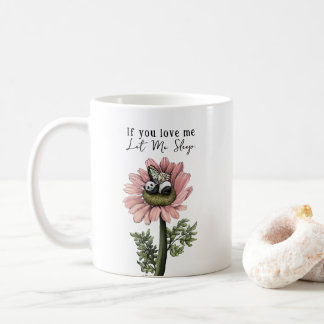 Taza De Café Cojín decorativo de hadas de oso panda rosado suav
