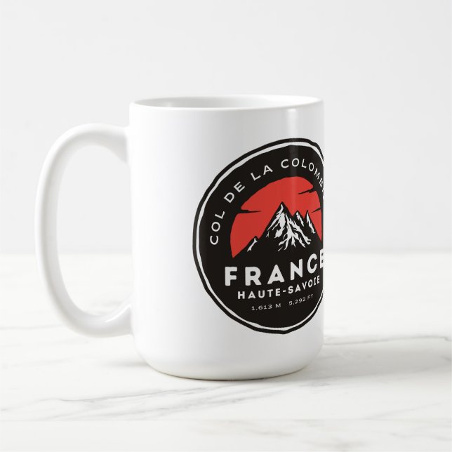 Taza De Café col de la colombiere, alpes franceses (Izquierda)