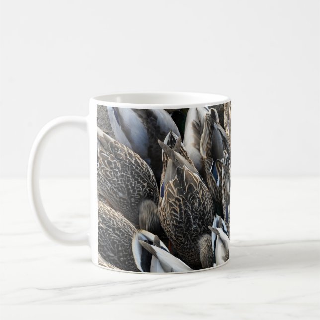 Taza De Café cola de pato mallard (Izquierda)