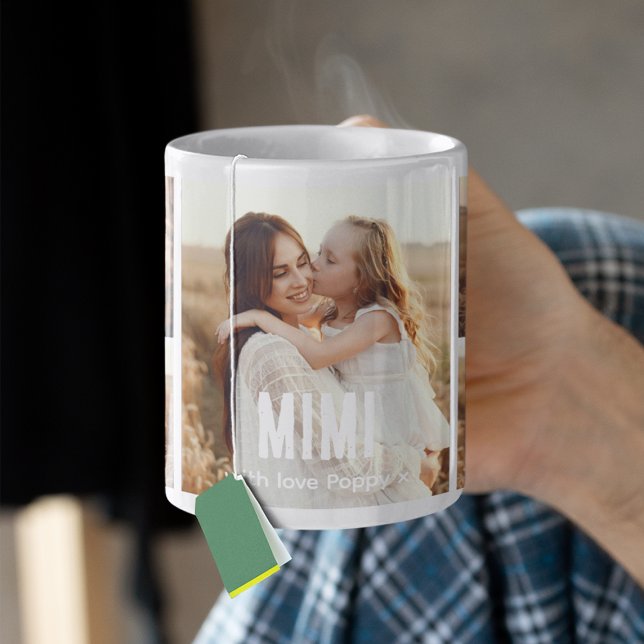 Taza De Café Colage de 5 fotos Mimi de moda (Subido por el creador)