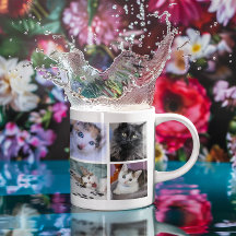 Colage de fotos de mascotas familiares