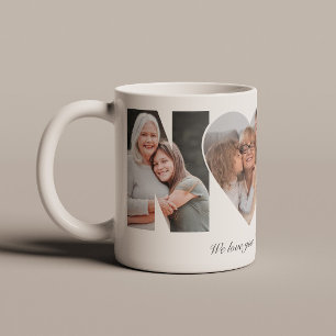 Taza De Café Colage de fotos de Nana recuerdo de los nietos