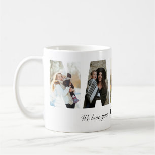 Taza De Café Colage de fotos de niñera
