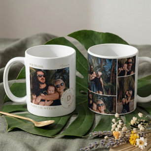Taza De Café Colage de Fotos de Recuerdos de Viajes de Vacacion