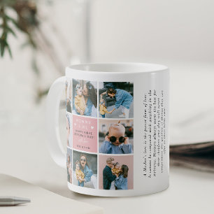 Taza De Café Colage de fotos 'Mamá y yo' 1er Día de la Madre