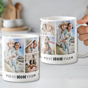 Taza De Café Colage de fotos personalizado Mejor regalo para Ma