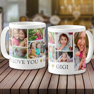Taza De Café Colaje de 9 Fotos Moderno Nos Encantamás Gigi Recu