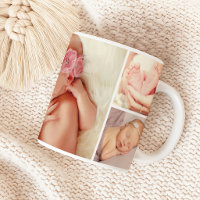 Colaje de Fotos de Bebé Recién Nacida