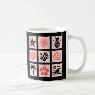 Taza De Café Colapso de sellos de naturaleza