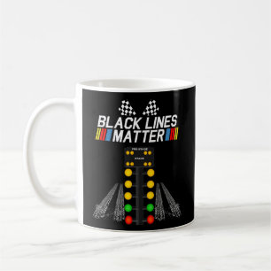 Taza De Café Colas negras Materia Arrastrar Carreras Luz de árb