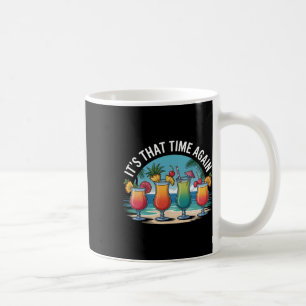 Taza De Café Colas Vacaciones de verano tropical en la isla del